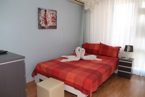 Apartamento | 2 dormitorios, tabla de planchar con plancha, wifi gratis y ropa de cama