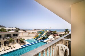 Standardzimmer, Meerblick | Hochwertige Bettwaren, Minibar, Zimmersafe, Schreibtisch