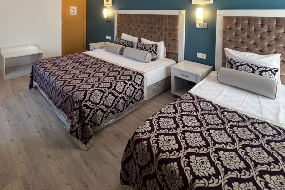 Ropa de cama de alta calidad y minibar