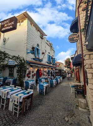 Vue sur la rue