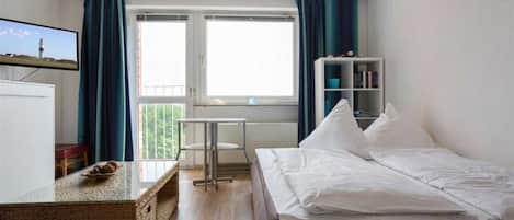 1 室のベッドルーム、WiFi、ベッドシーツ