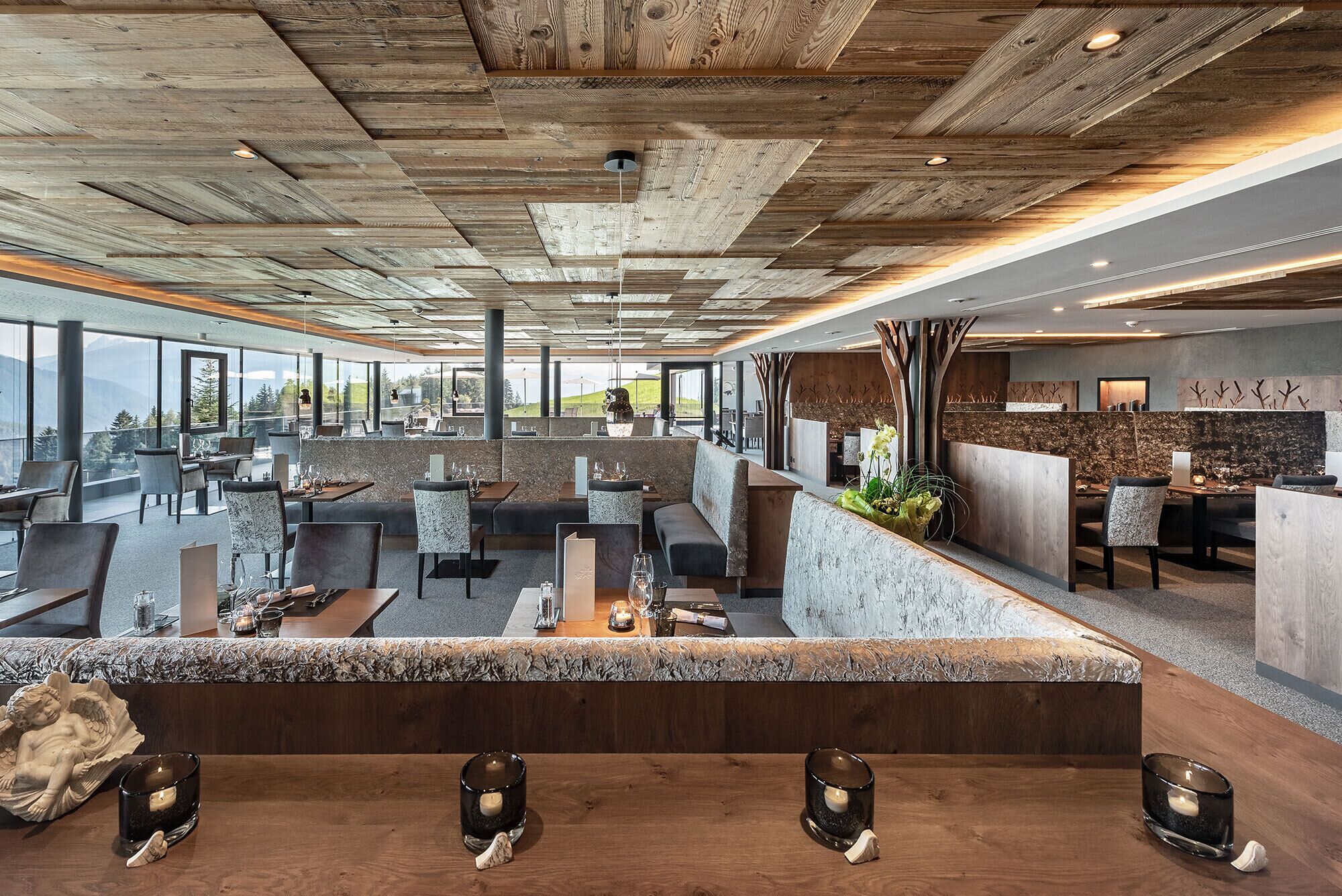 Con vista al jardín 