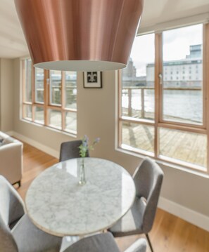 Apartment, 2 Bedrooms | Living room - Grand Canal Dock - hiphipstay (Dublin)