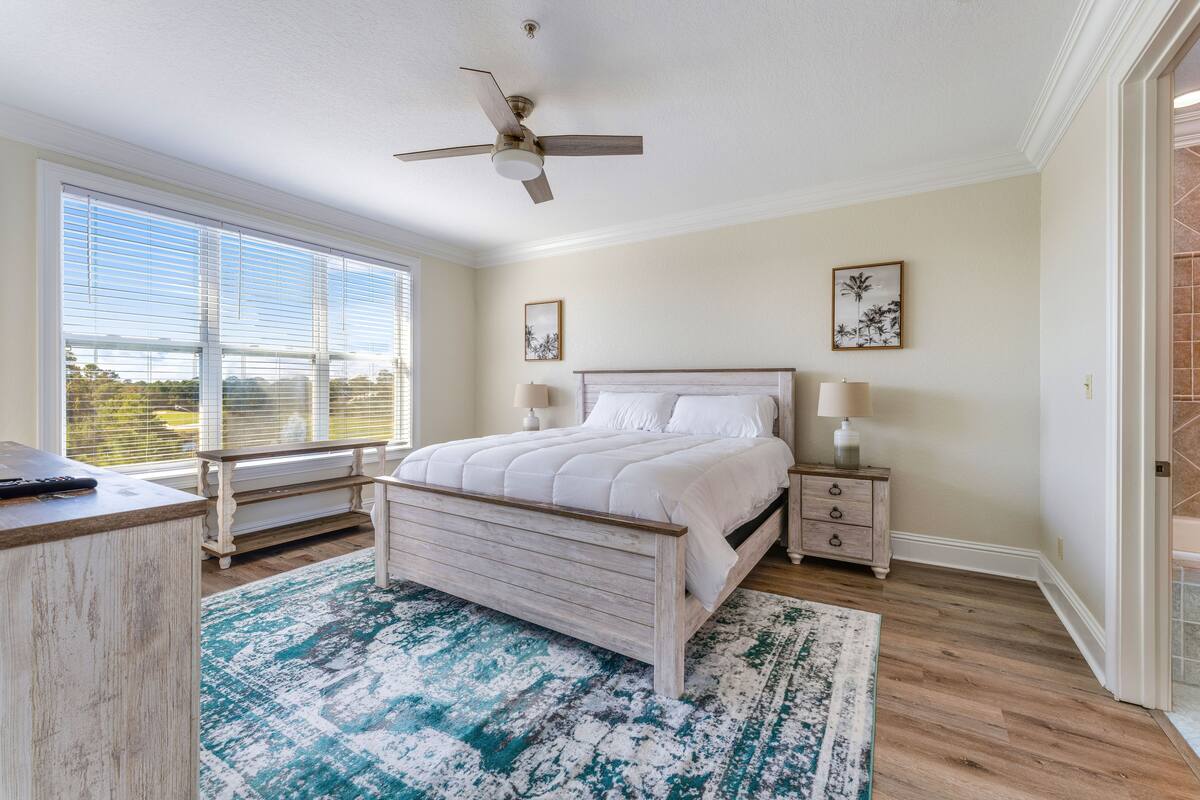 1 bedroom, premium bedding, individually decorated