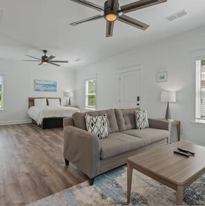 42-inch TV with cable channels