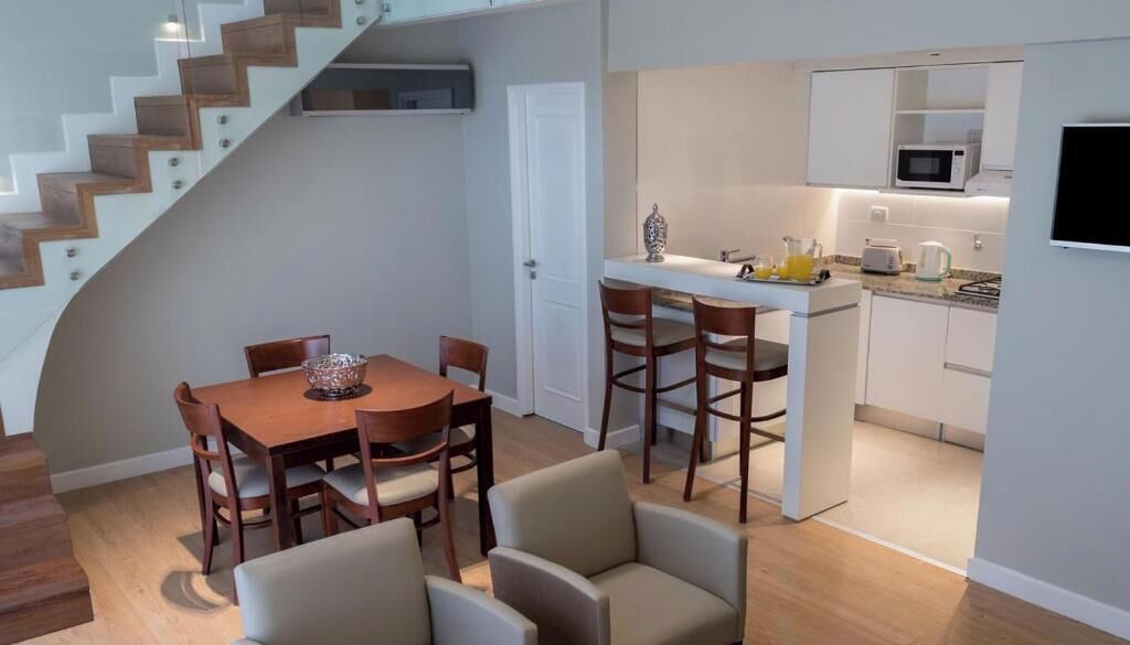 Premium Duplex | Living area | 39-inch LED TV with cable channels, printers