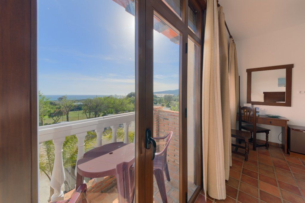 twin room, terrace, sea view | terrace/patio