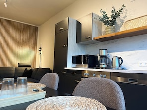 Apartment, 1 Bedroom, Terrace (Möwennest) | Private kitchen