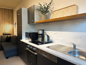 Apartment, 1 Bedroom, Terrace (Möwennest) | Private kitchen