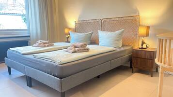 Apartment, 1 Schlafzimmer, Terrasse (Möwennest) | Hochwertige Bettwaren, individuell dekoriert, individuell eingerichtet