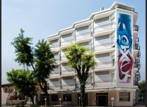 Façade de l’hébergement