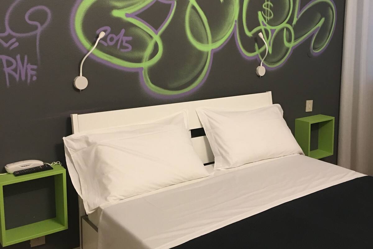 Basic Double Room Single Use | In-room safe, free WiFi, individually decorated, individually furnished