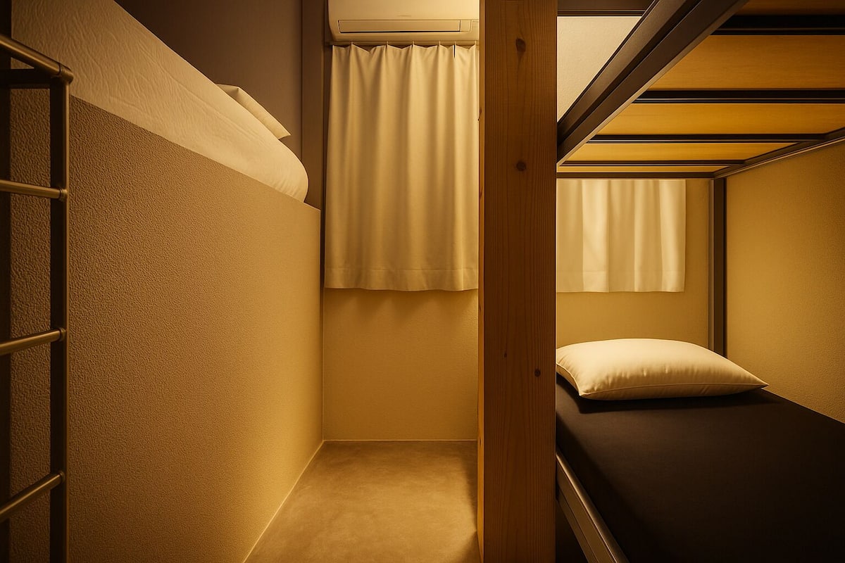 1 bedroom, blackout curtains, free WiFi, bed sheets