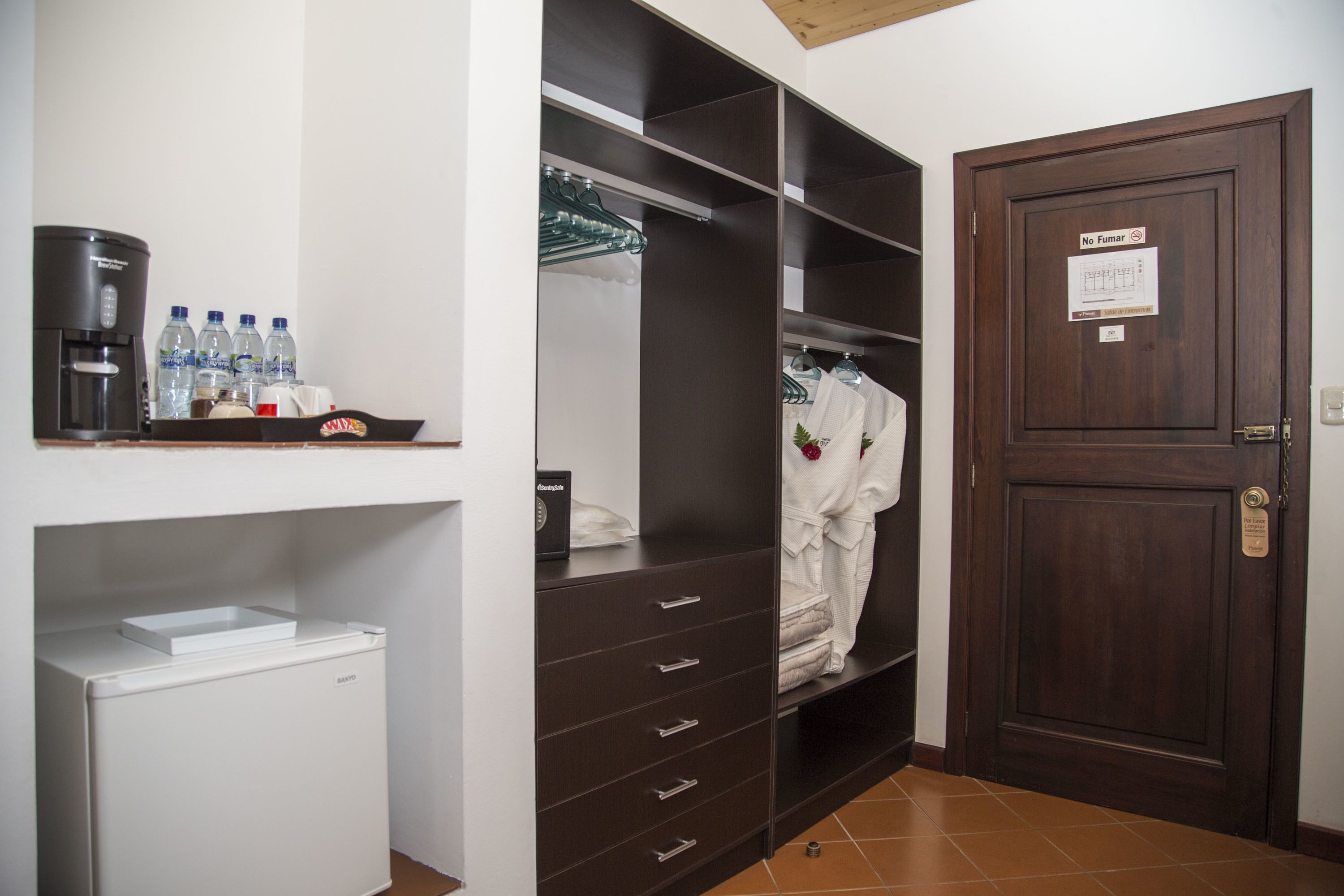 junior suite, 2 queen beds | bathroom amenities | free toiletries, hair dryer, bathrobes, towels