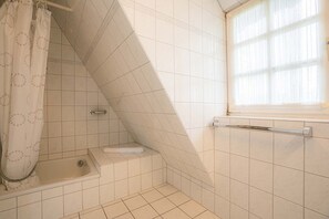 Shower, hair dryer