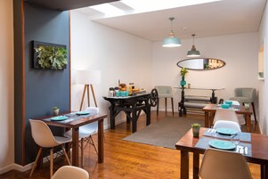 Daily buffet breakfast (EUR 15 per person)