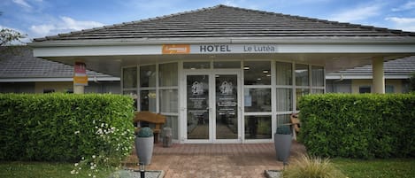 Façade de l’hébergement