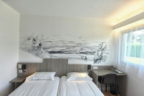 Chambre avec lits jumeaux