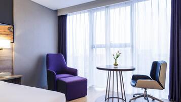 Room | Premium bedding, down comforters, blackout drapes, rollaway beds