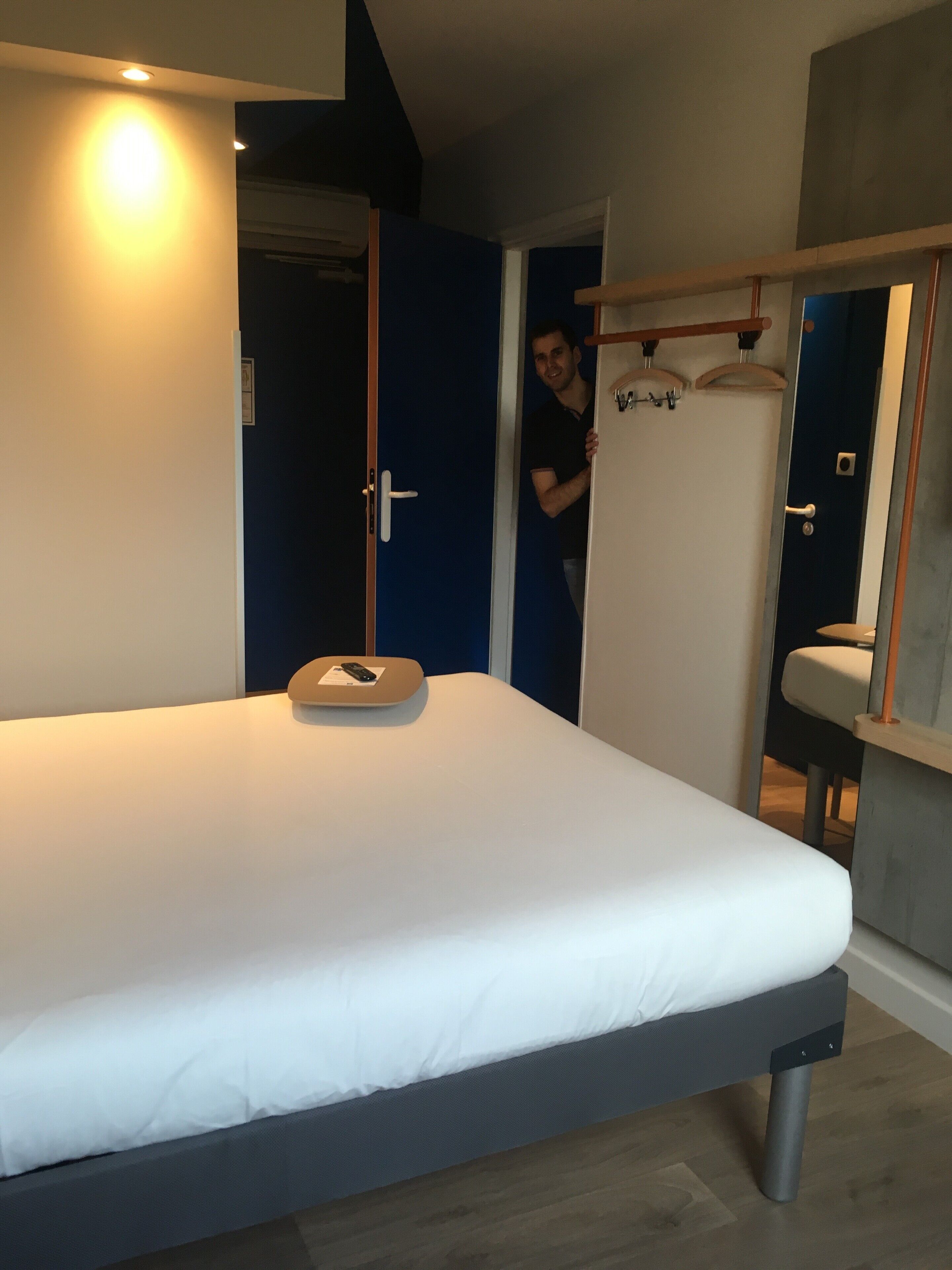 adjacent room | 2 bedrooms, laptop workspace, soundproofing, iron/ironing board