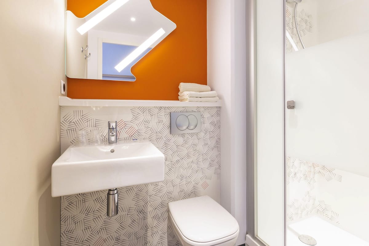 Chambre avec lits jumeaux, 2 lits une place