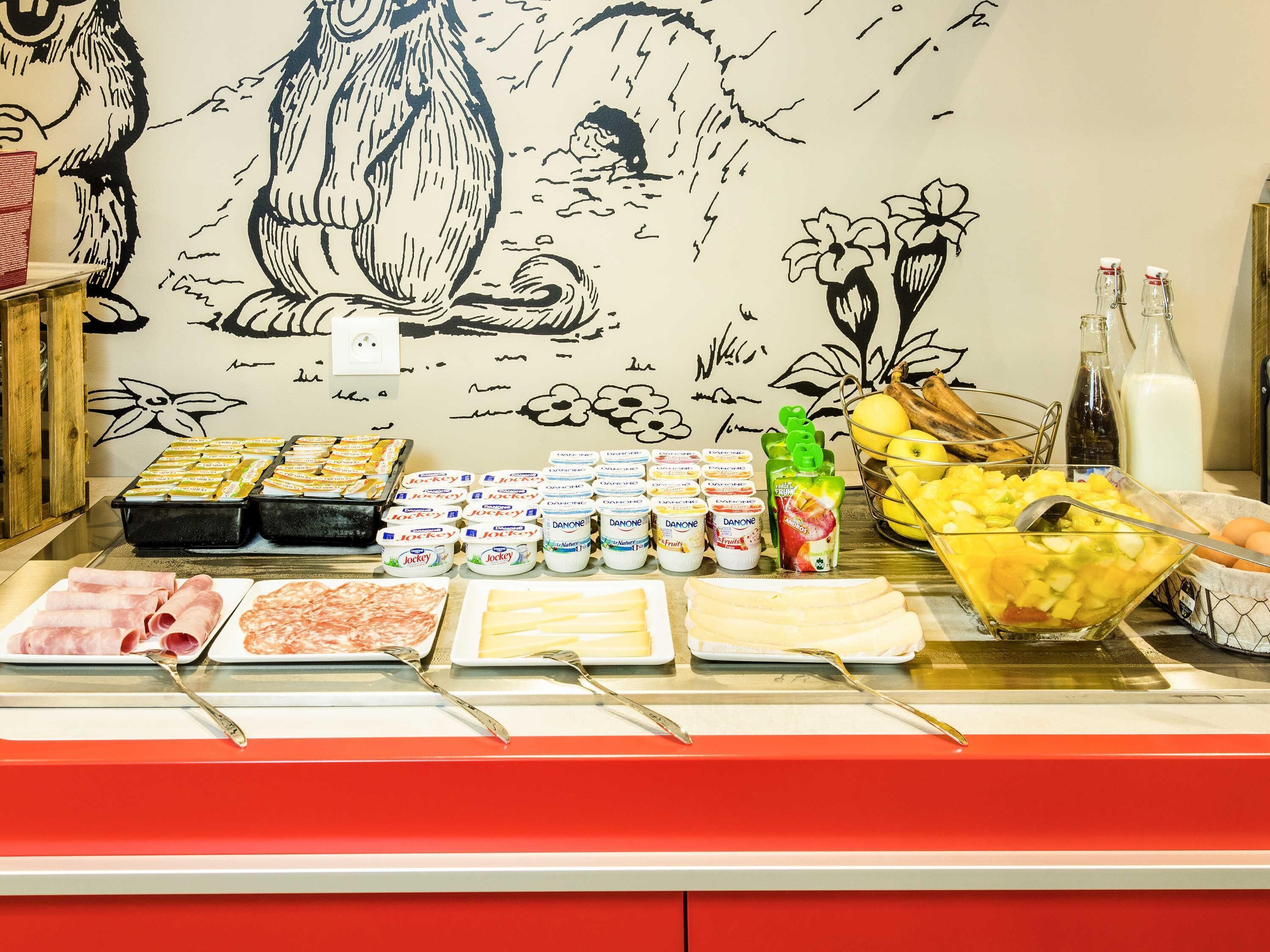daily buffet breakfast (eur 13.9 per person)
