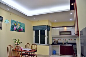 Dining - Spacious King bed room, private bath near Hanoi Opera House (Chương Dương)