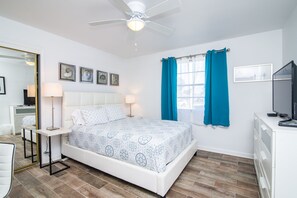 3 bedrooms, iron/ironing board, travel crib, free WiFi