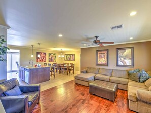 Room | Living area | TV, DVD player - SLS Old Town Diamond Private Renovated Home - Free Heated Pool, Spa, Fire Pitt (Scottsdale)