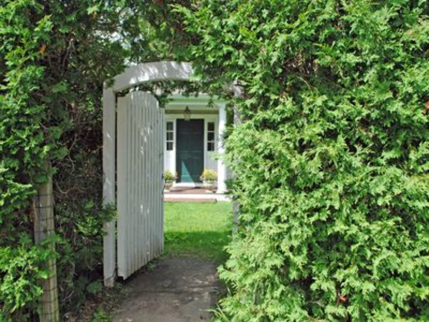 Entrée de l’hébergement