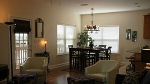 Room | Living area | TV, DVD player