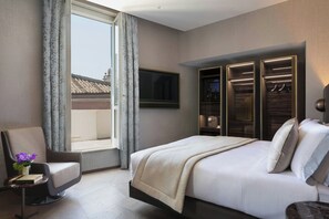 Italienske Frette-laken, sengetøy av topp kvalitet og dundyner