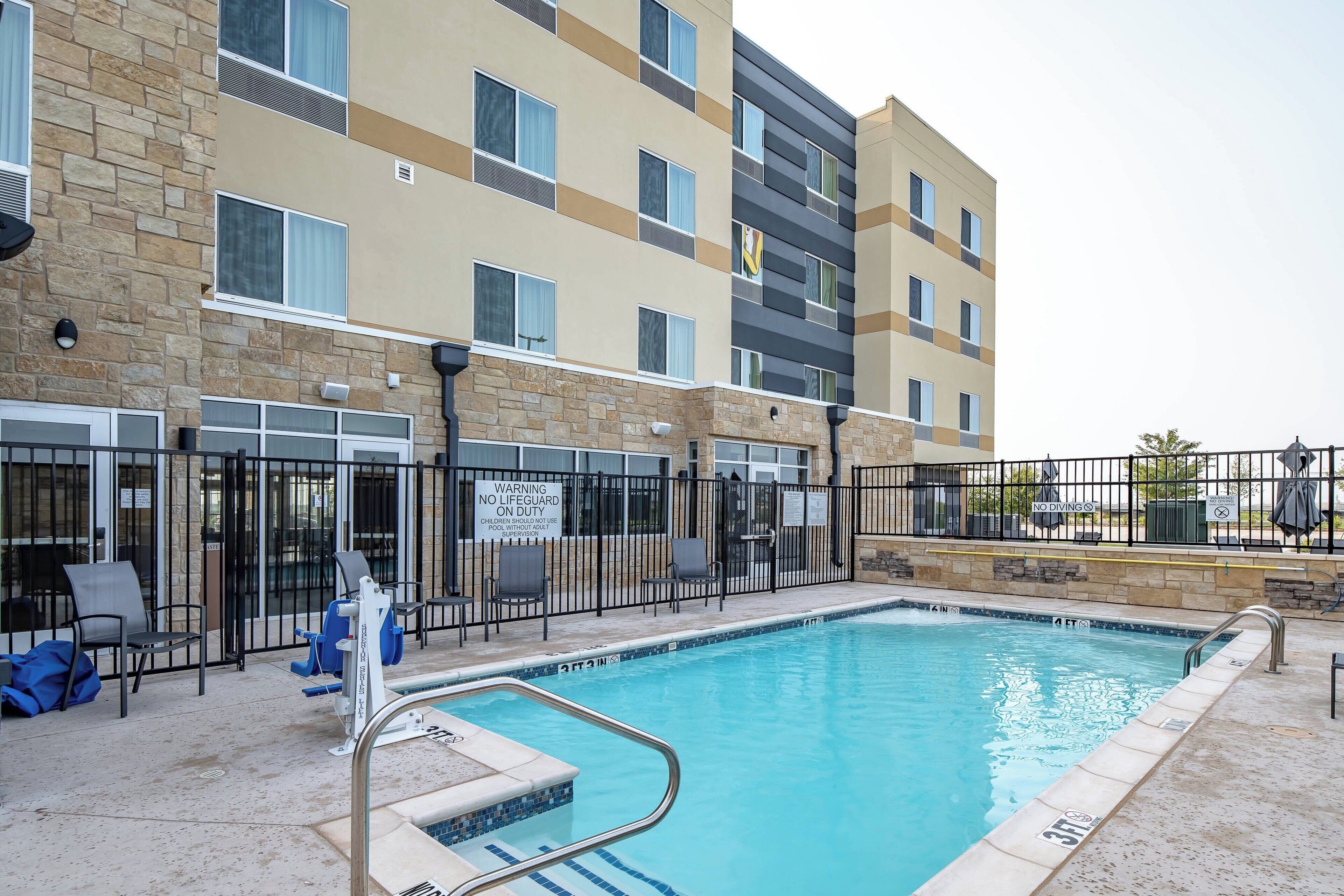 seasonal outdoor pool