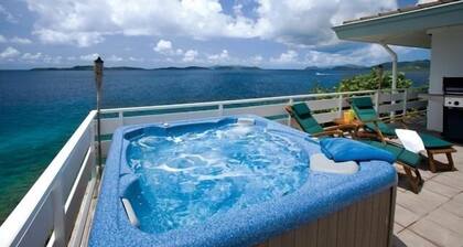 10 MINUTE WALK TO BEACH, ON THE WATER! NEW HOT TUB!
GREAT VIEWS , NEW POOL!