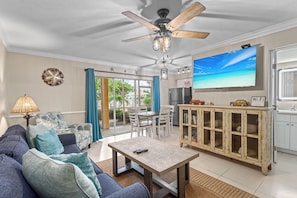 TV, DVD player, stereo, offices