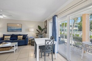 TV, DVD player, stereo