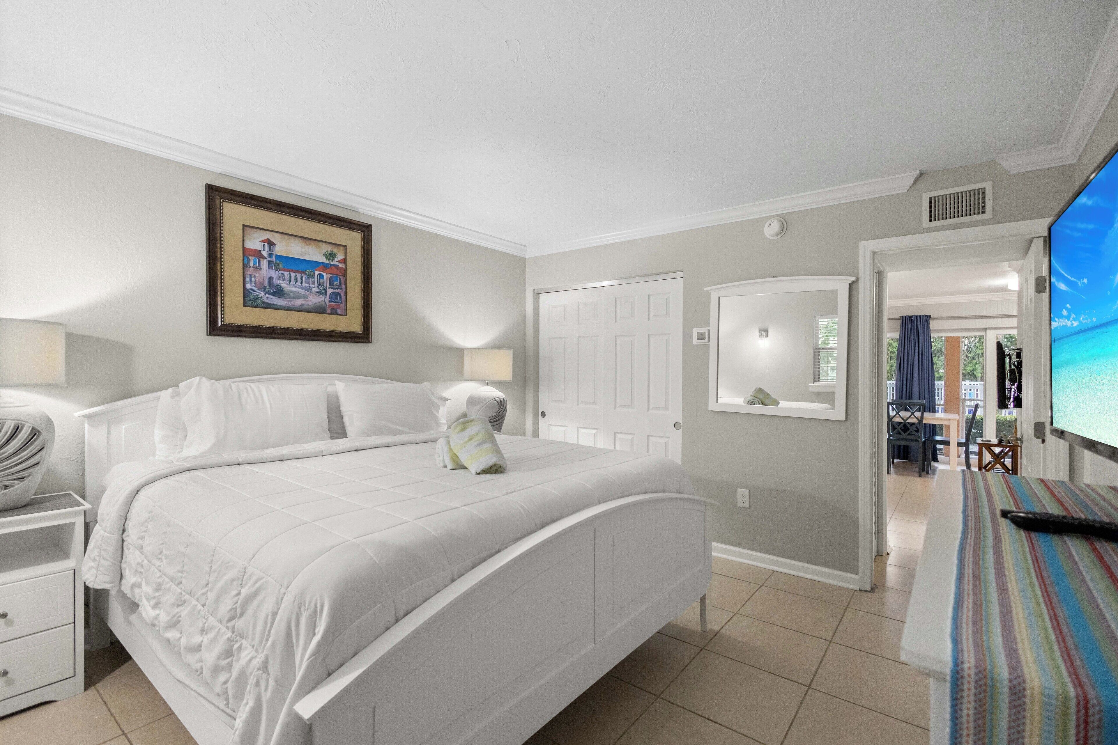 1 多间卧室、熨斗/熨衣板、免费 WiFi、床单