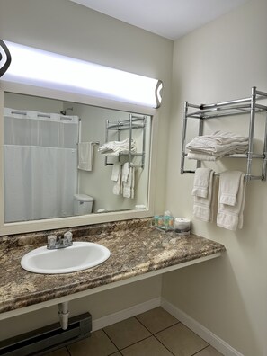 Deluxe Double Room | Bathroom - Newport Motel (Newport)