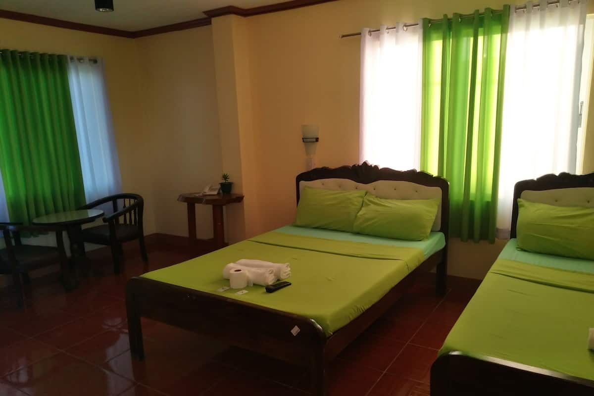1 habitación y ropa de cama de alta calidad