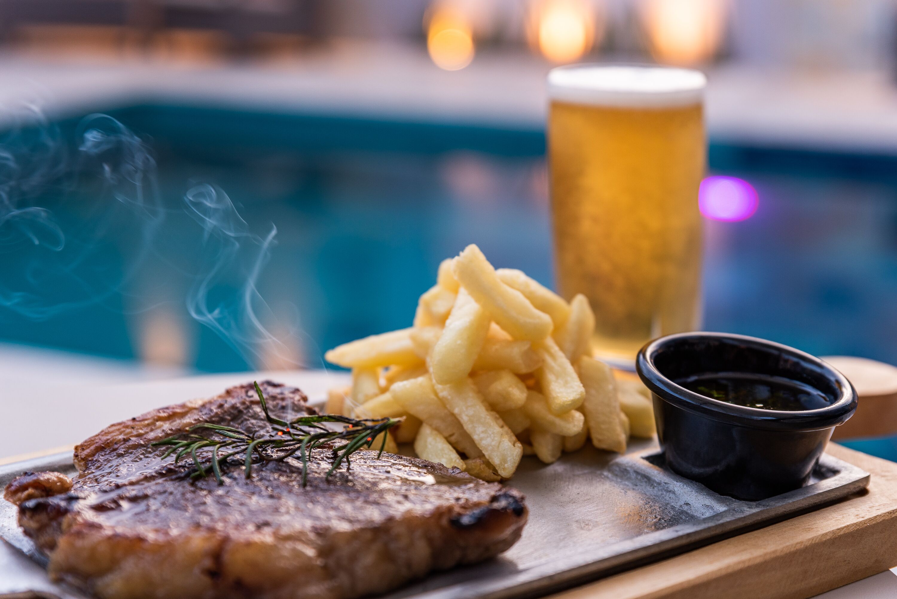 breakfast, lunch, dinner served; local cuisine