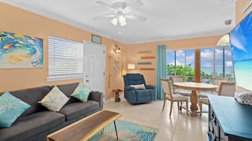 TV, DVD player, stereo, offices