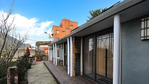 Blick auf die Berge