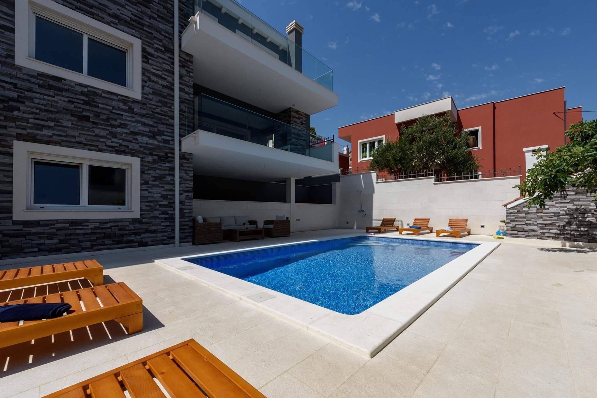 Piscine chauffée
