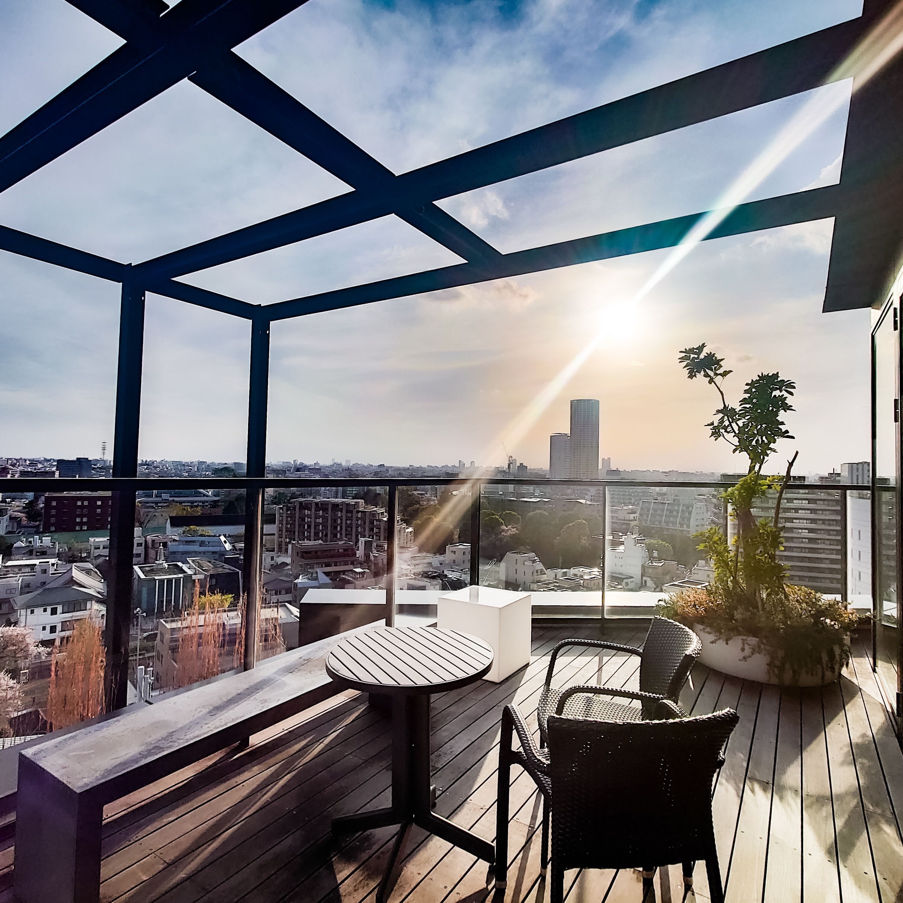 penthouse | balcony view