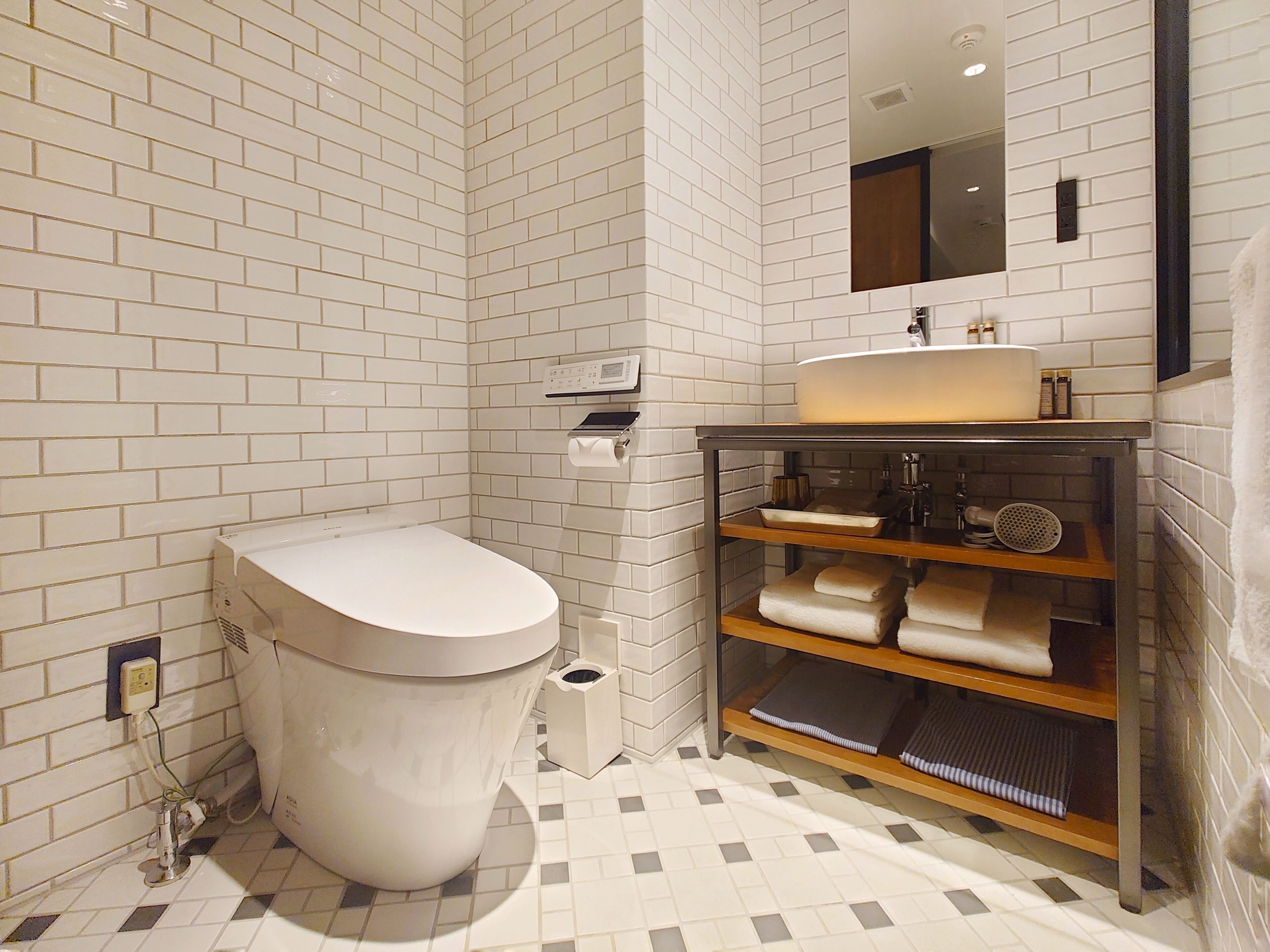 free toiletries, hair dryer, slippers, bidet