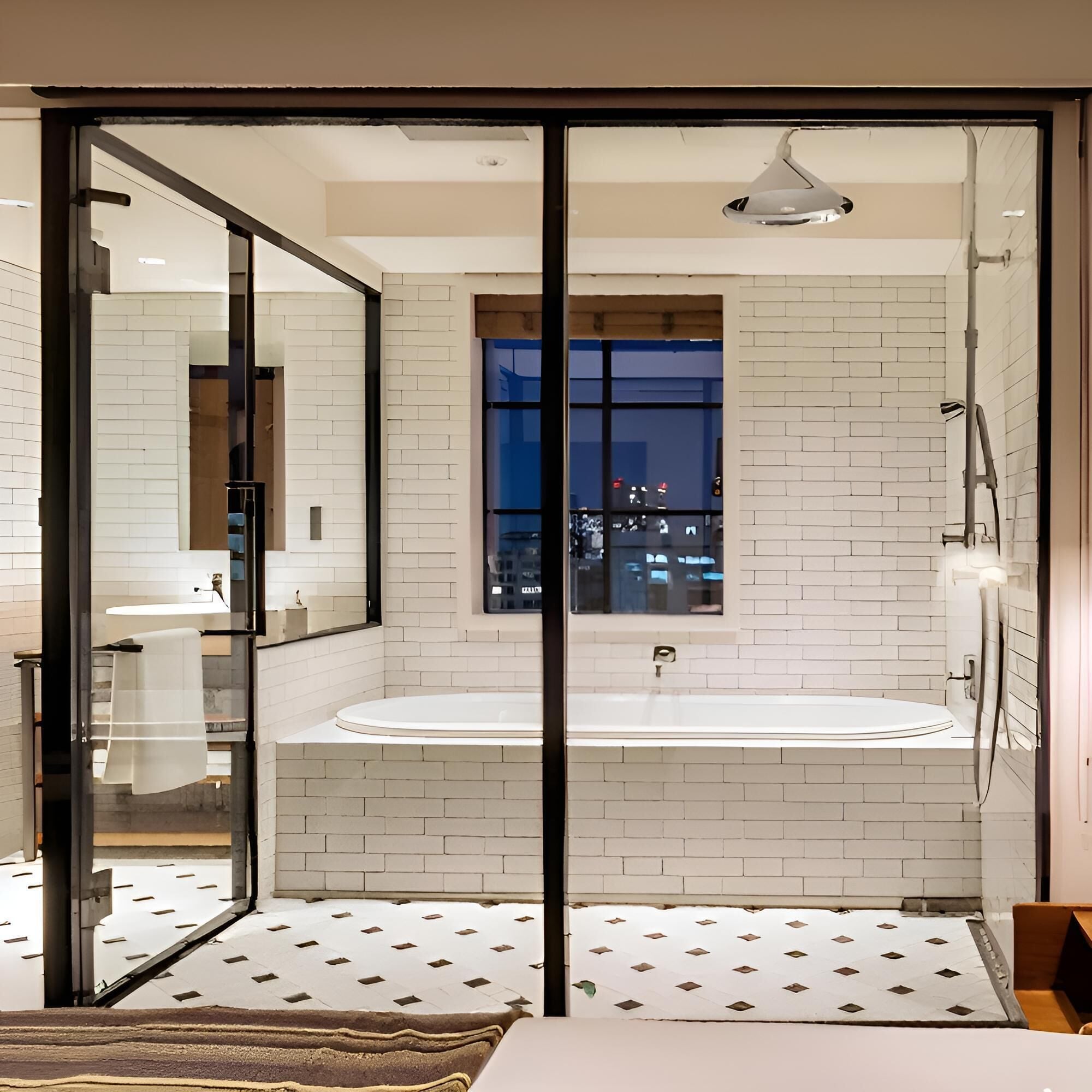 free toiletries, hair dryer, slippers, bidet