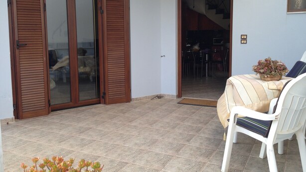 Terrace/patio - Dimitri's Guesthouse (Argos-Mykines)