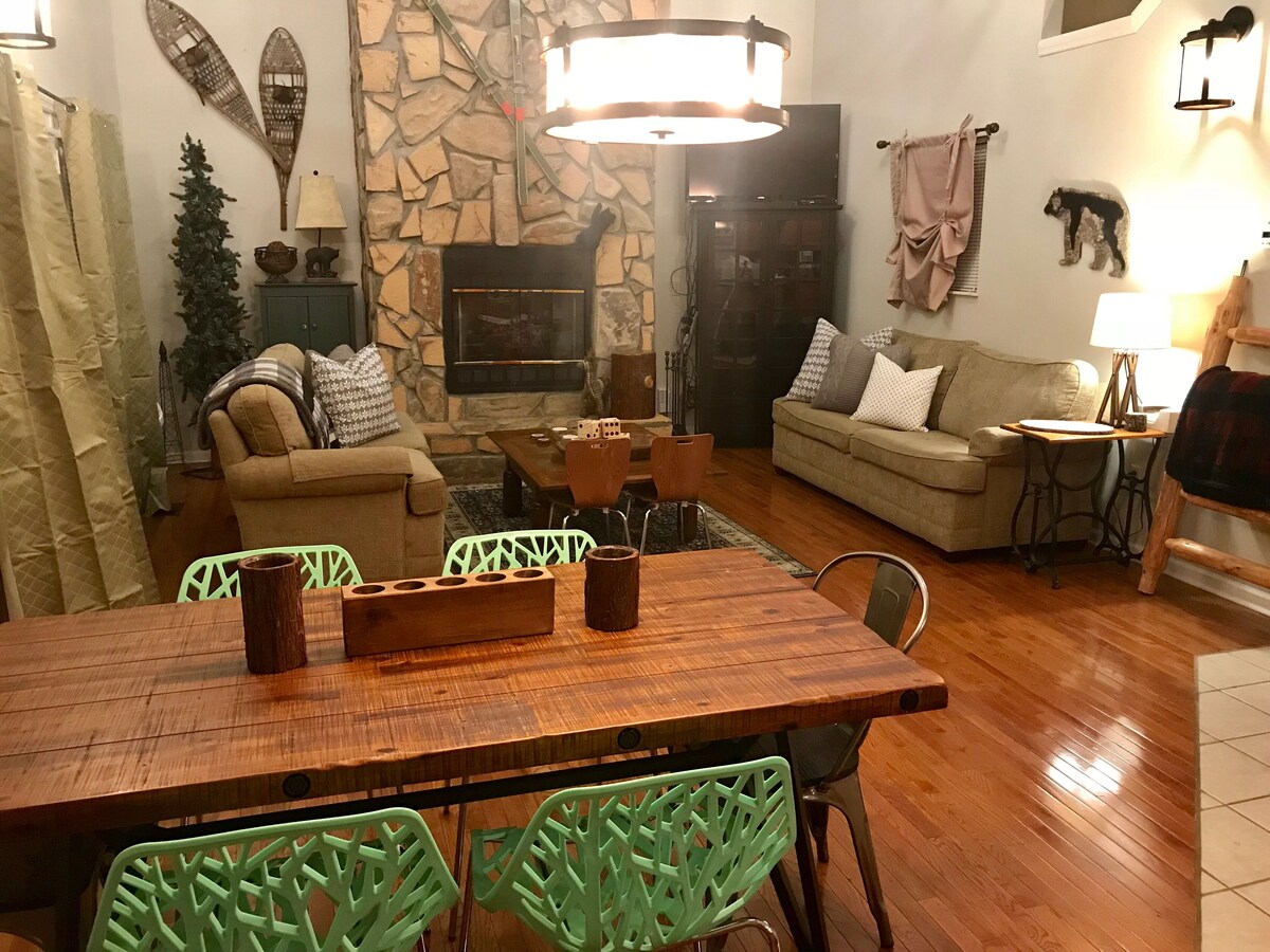 Photo 51 of Chalet Village Mountain Private Cabin, Hot tub, 4 bedroom 2.5 bath, 7 beds