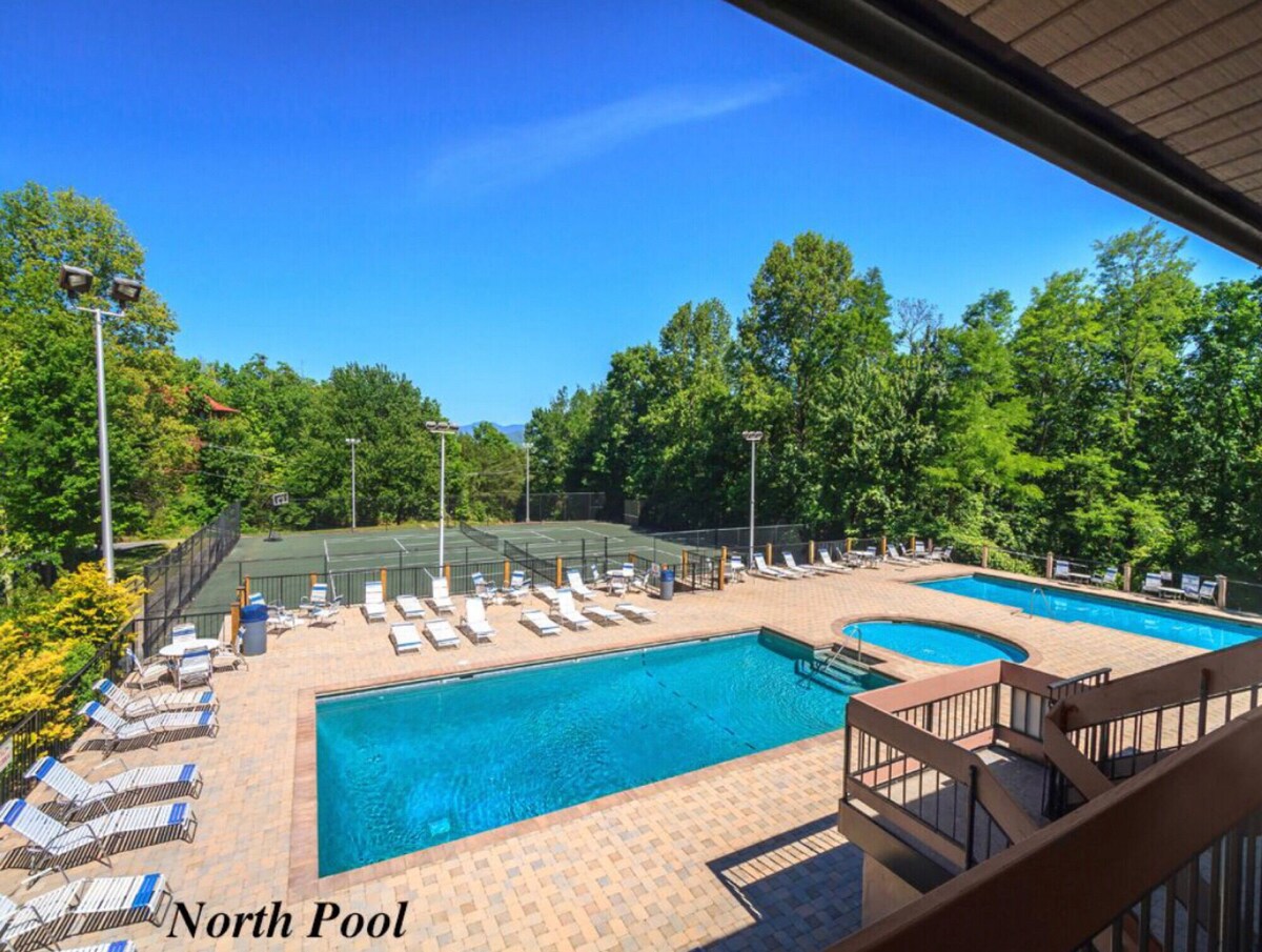 Photo 74 of Chalet Village Mountain Private Cabin, Hot tub, 4 bedroom 2.5 bath, 7 beds