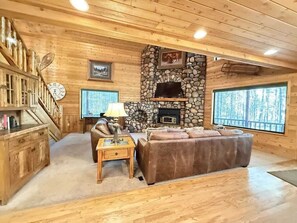 Smart TV, fireplace, offices